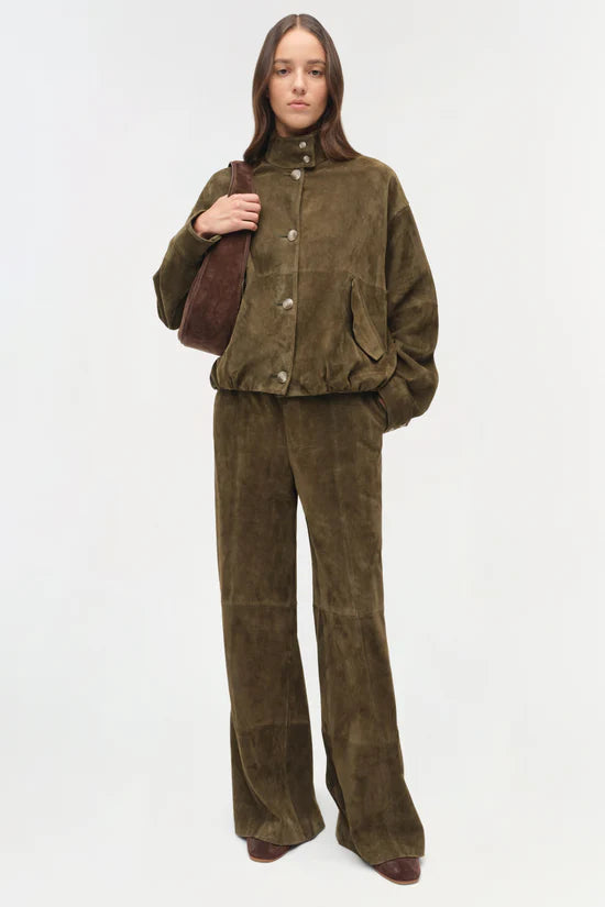 Simkhai Albie Suede Pant