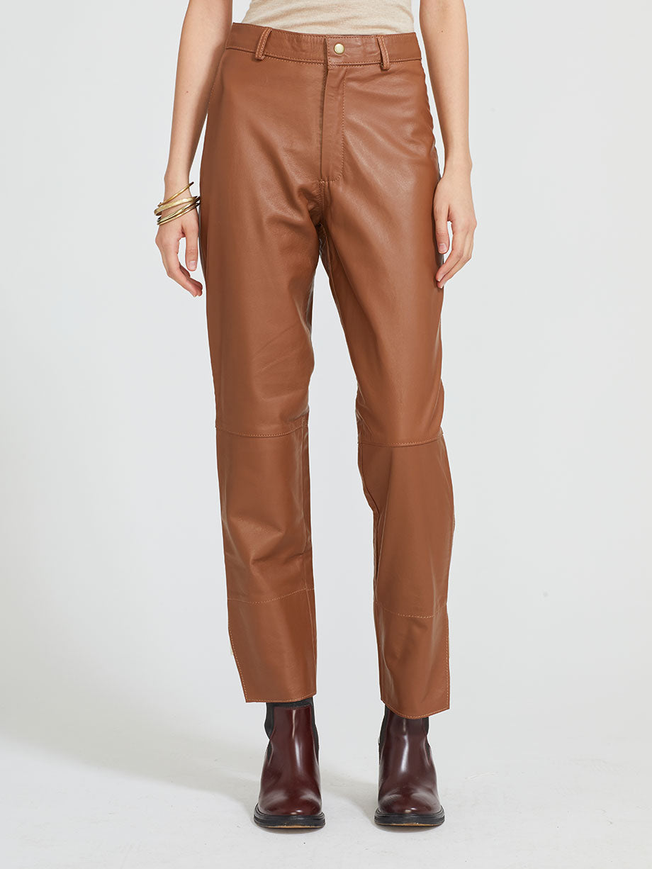 SAVIA Avai sheepskin leather pants