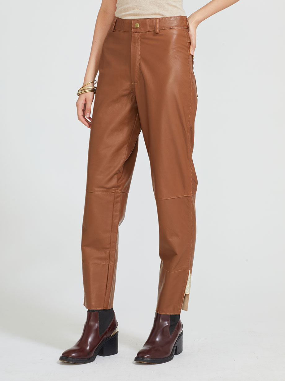 SAVIA Avai sheepskin leather pants