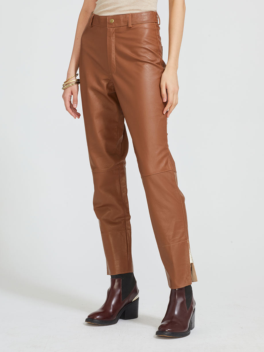 SAVIA Avai sheepskin leather pants