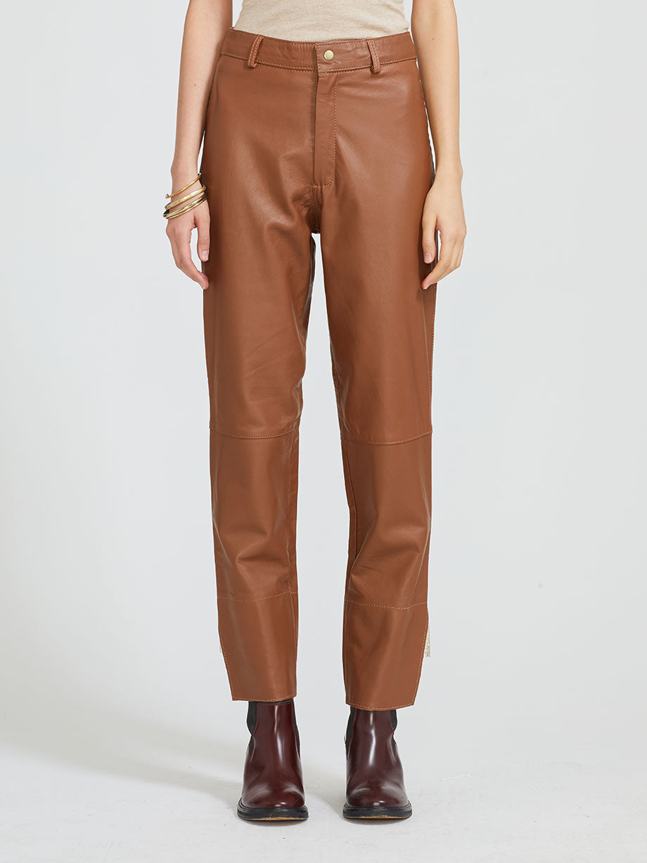 SAVIA Avai sheepskin leather pants