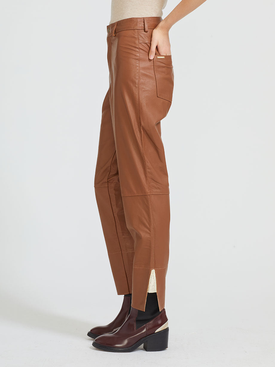 SAVIA Avai sheepskin leather pants