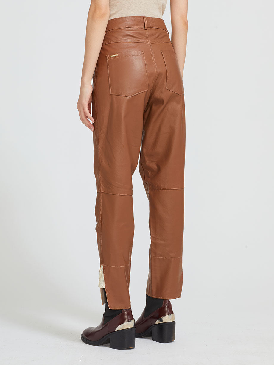 SAVIA Avai sheepskin leather pants