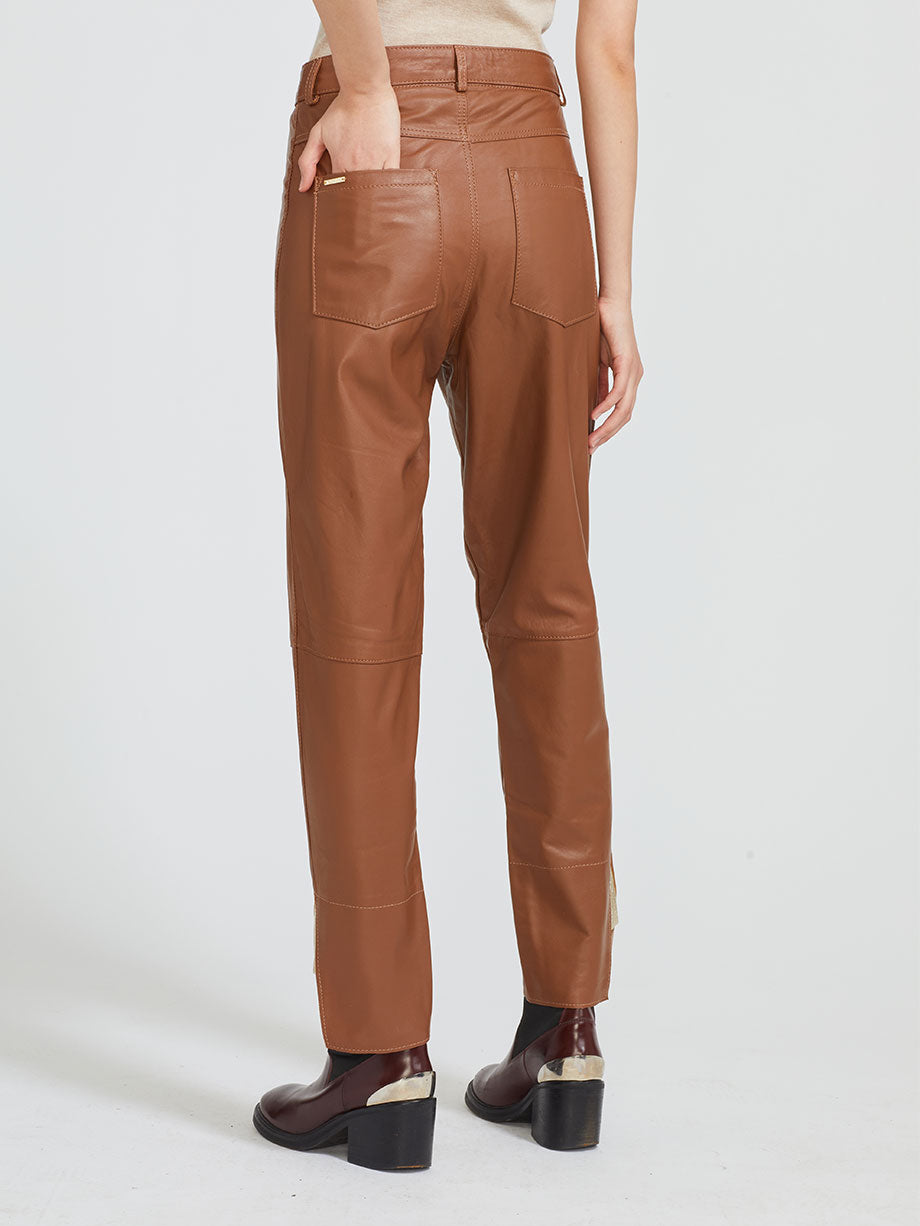 SAVIA Avai sheepskin leather pants