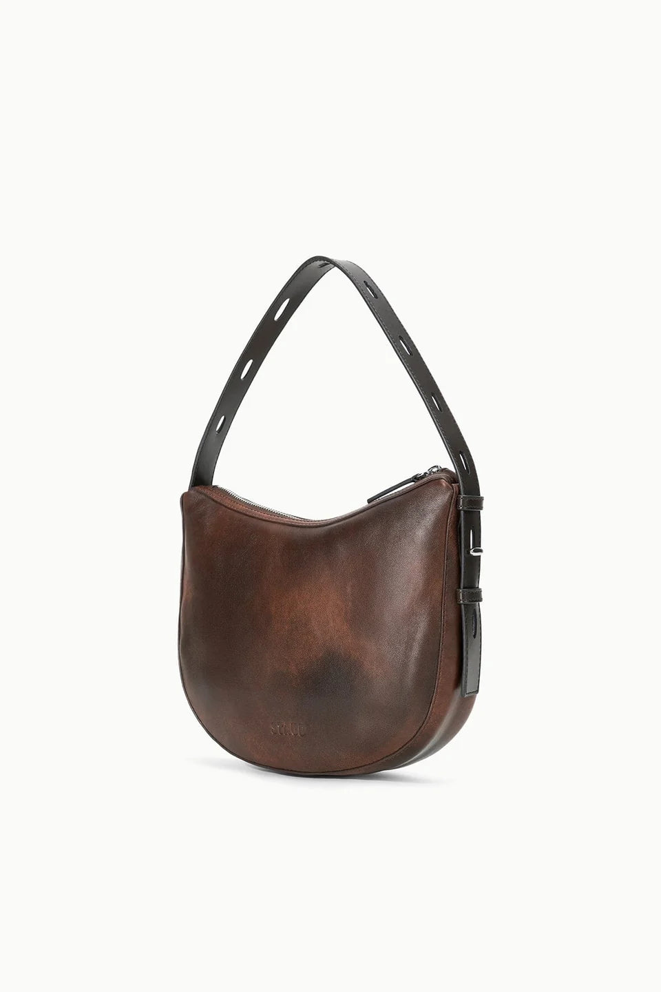 Staud Levi Bag -  Espresso Distressed