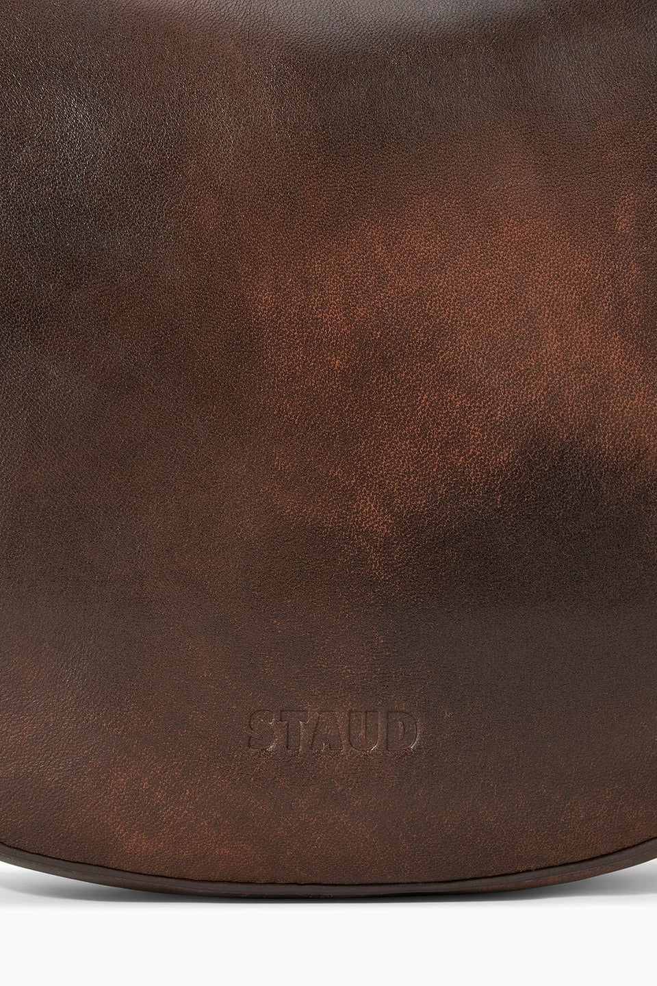 Staud Levi Bag -  Espresso Distressed