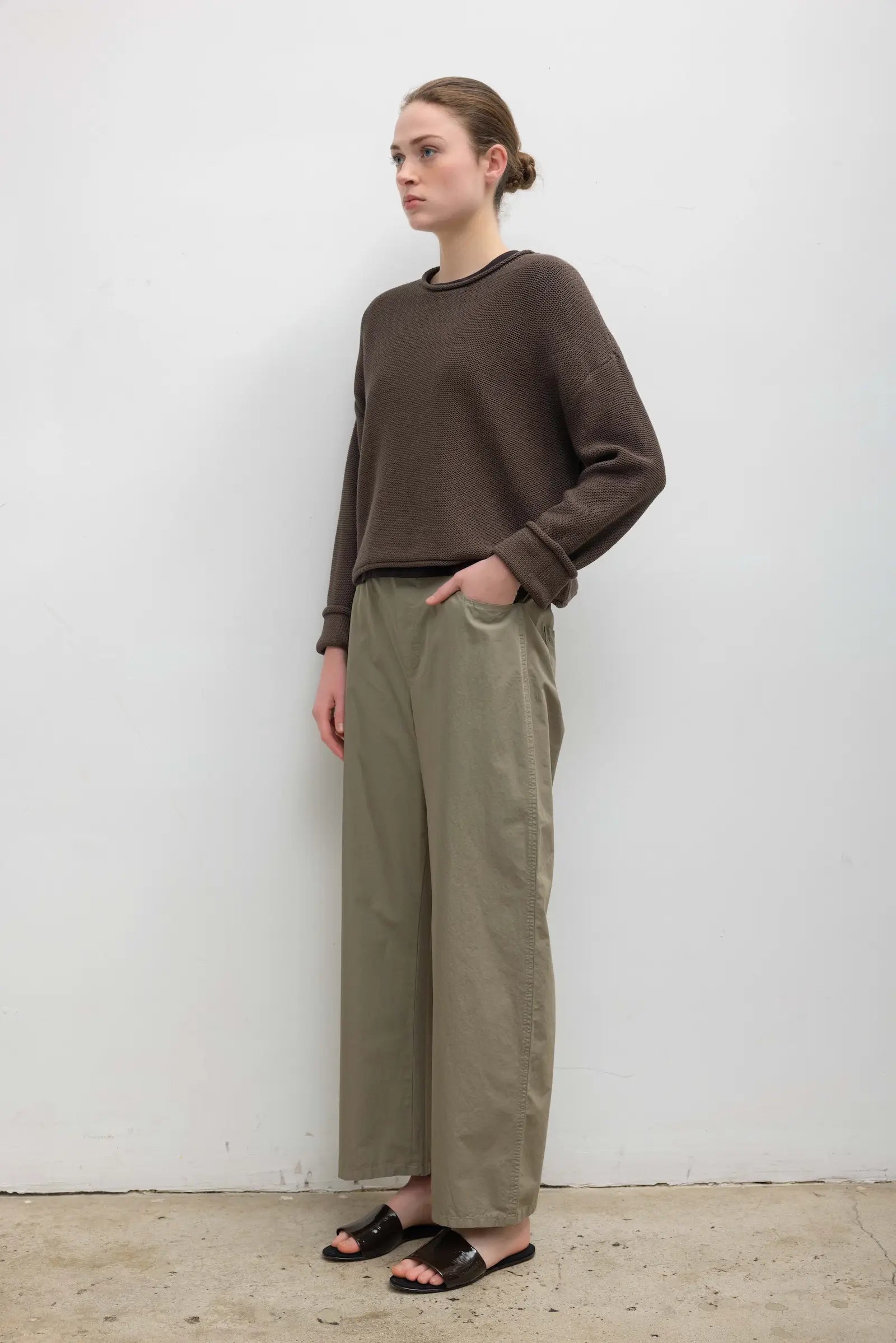Leset Kyoto Utility Pant - Cypress