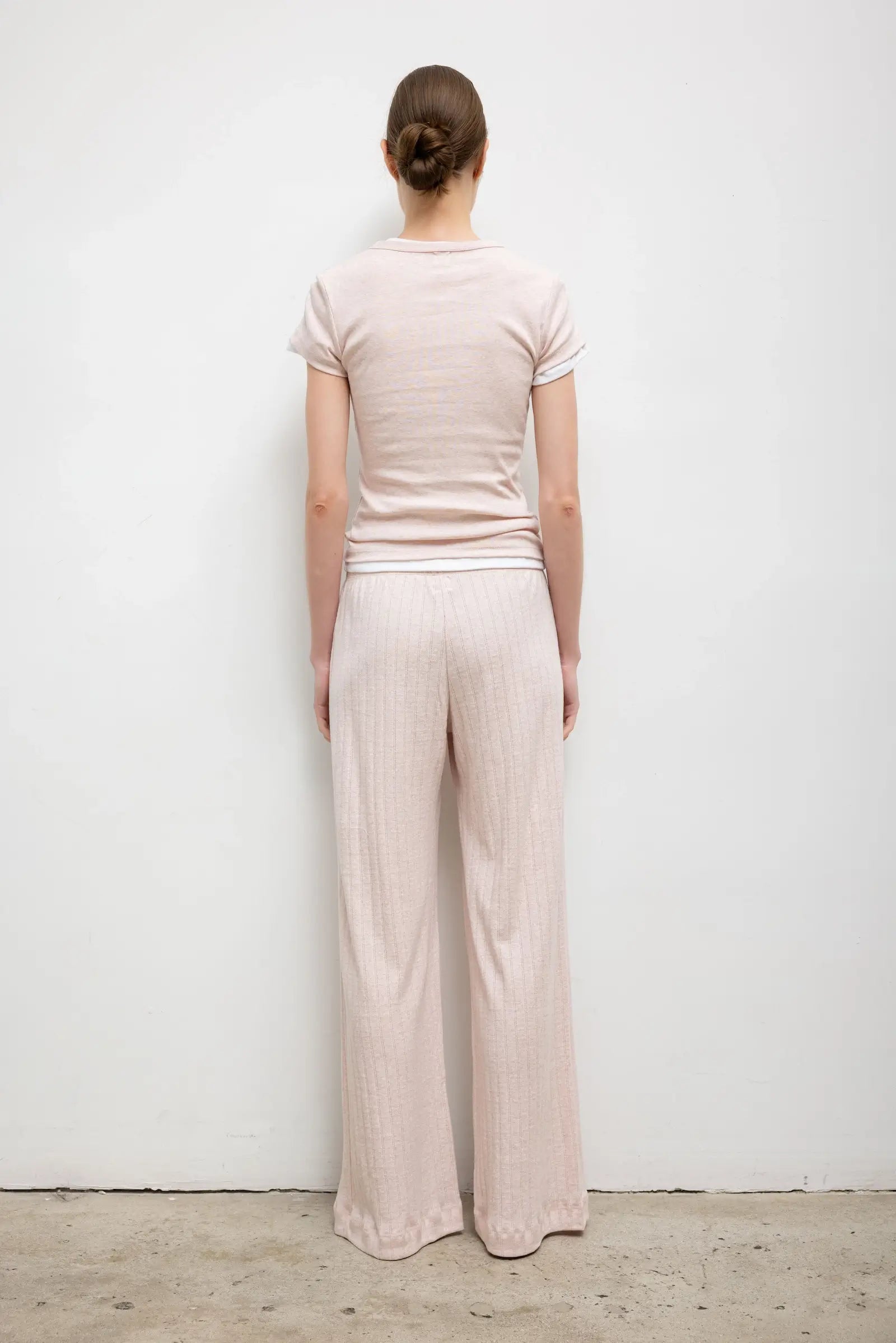 Leset Nando Slim Fit Tee Petal Melange