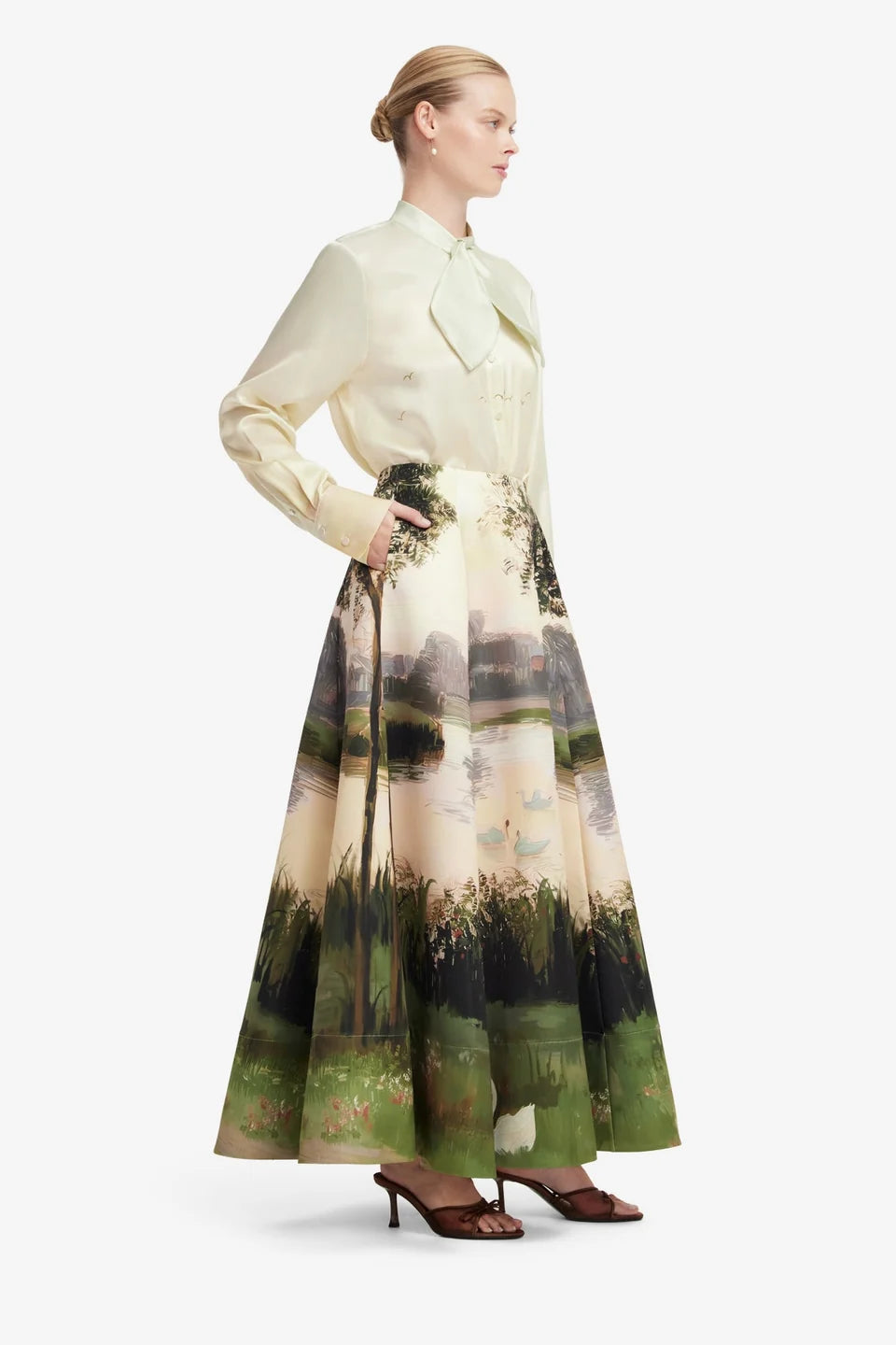 Leo Lin Cora Bow Blouse