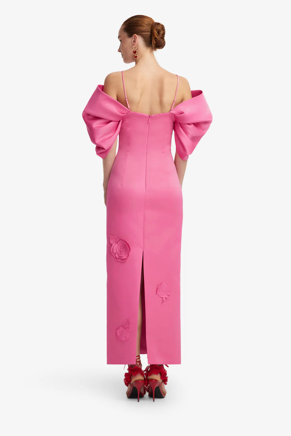 Leo Lin Arabella Appliqué Maxi Dress