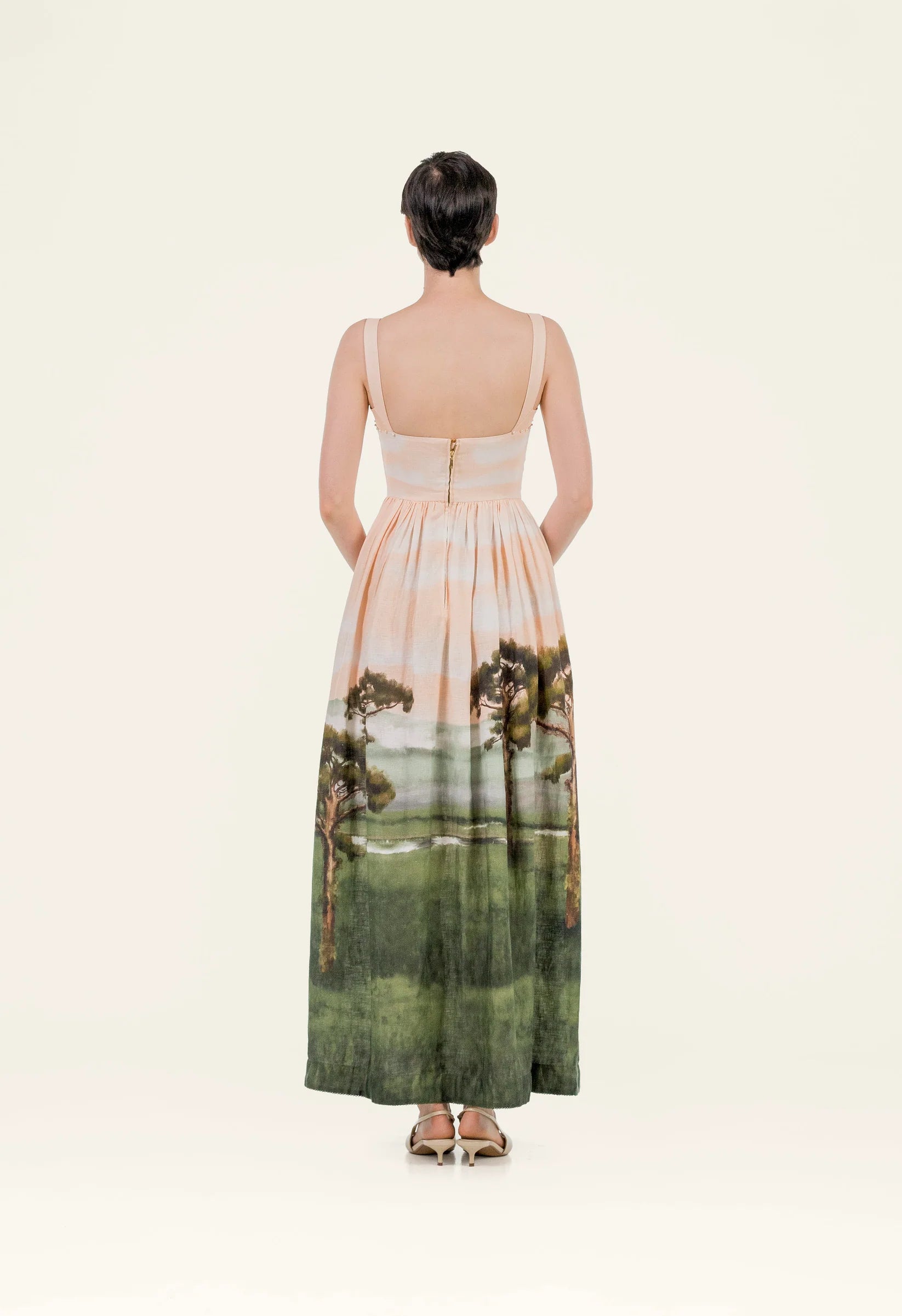 Agua by Agua Bendita  Jaspe Paraiso Maxi Dress
