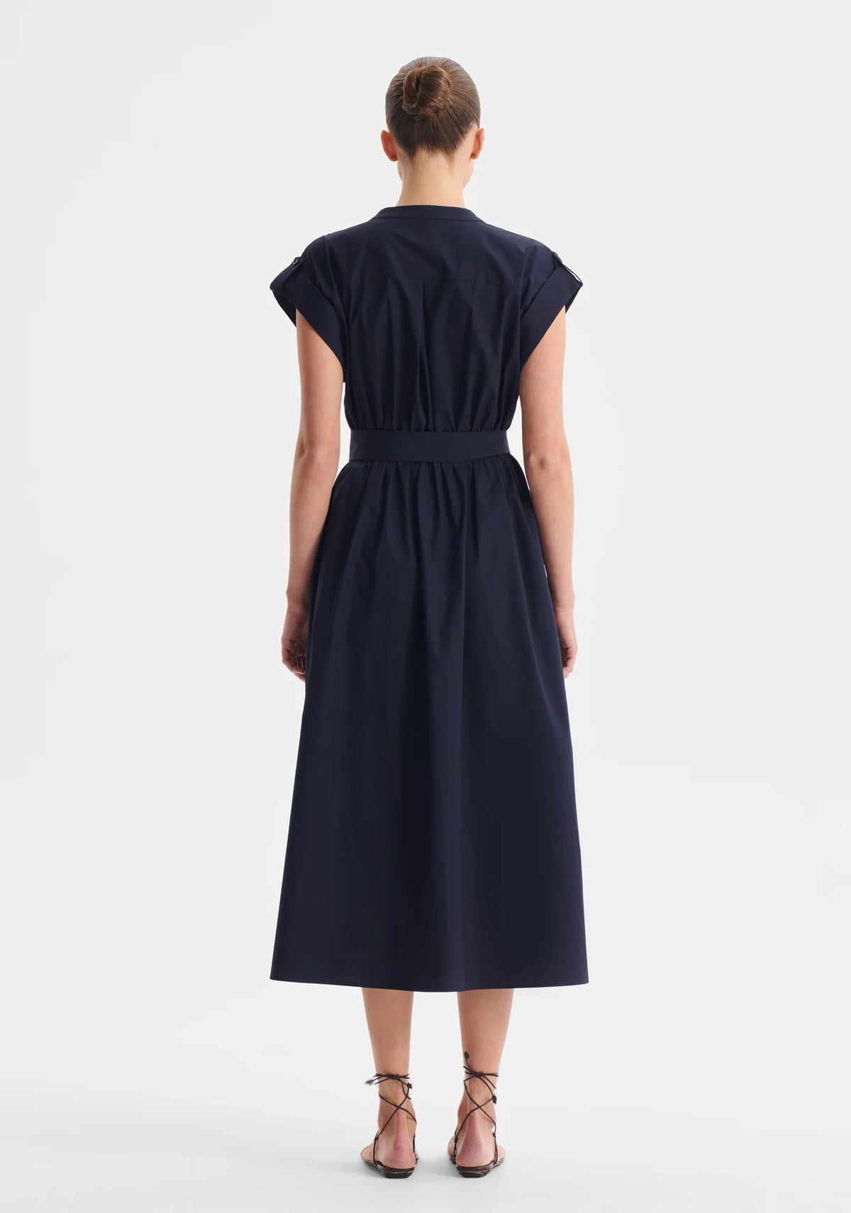 Morrison Romy Shirt Dress- Navy