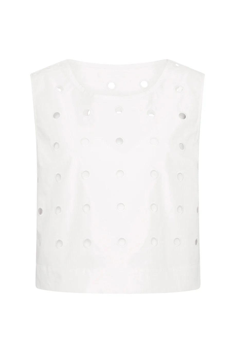 Posse Peggy Top - Vintage White