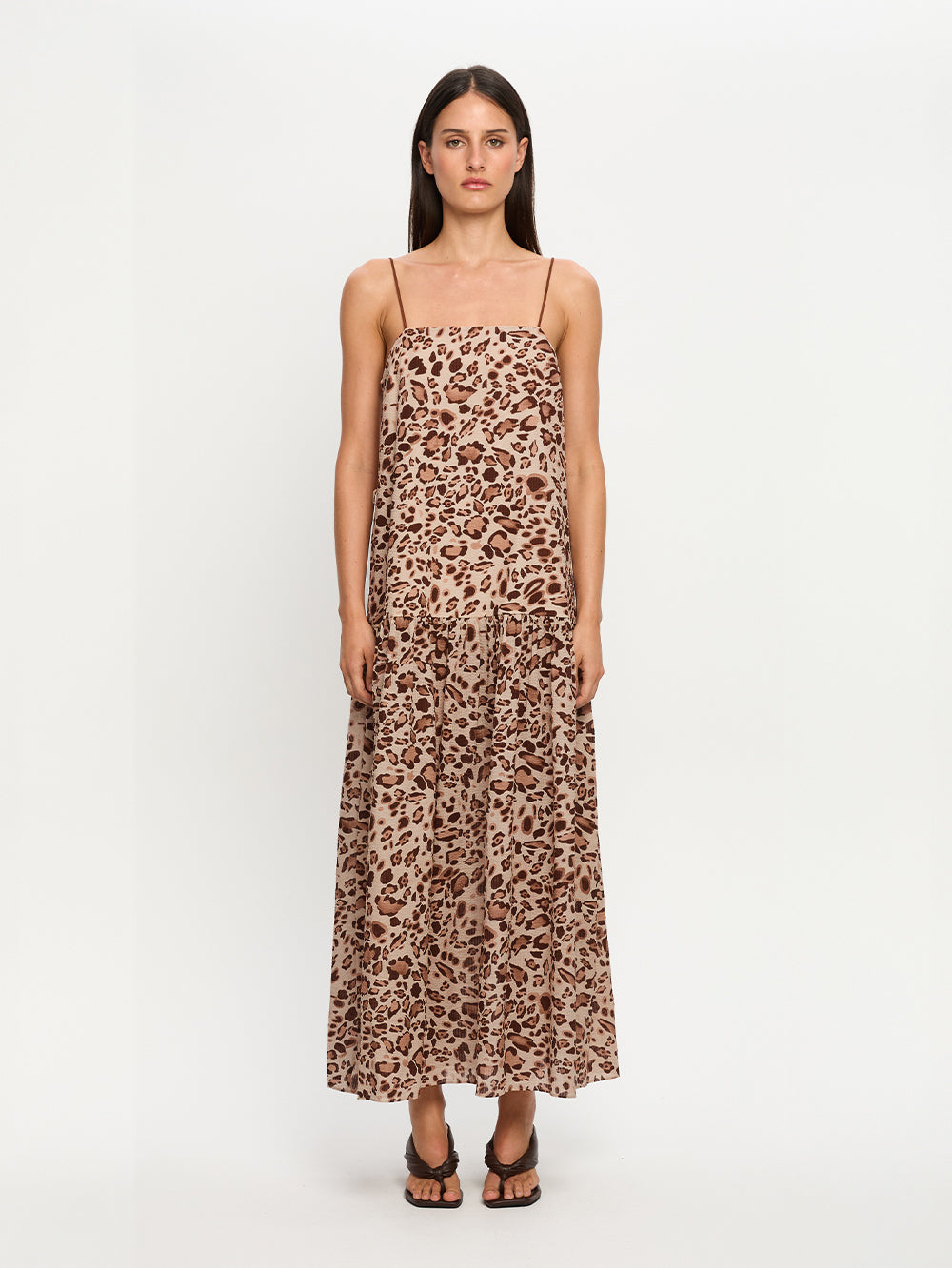 Kivari Paris Strappy Maxi Dress