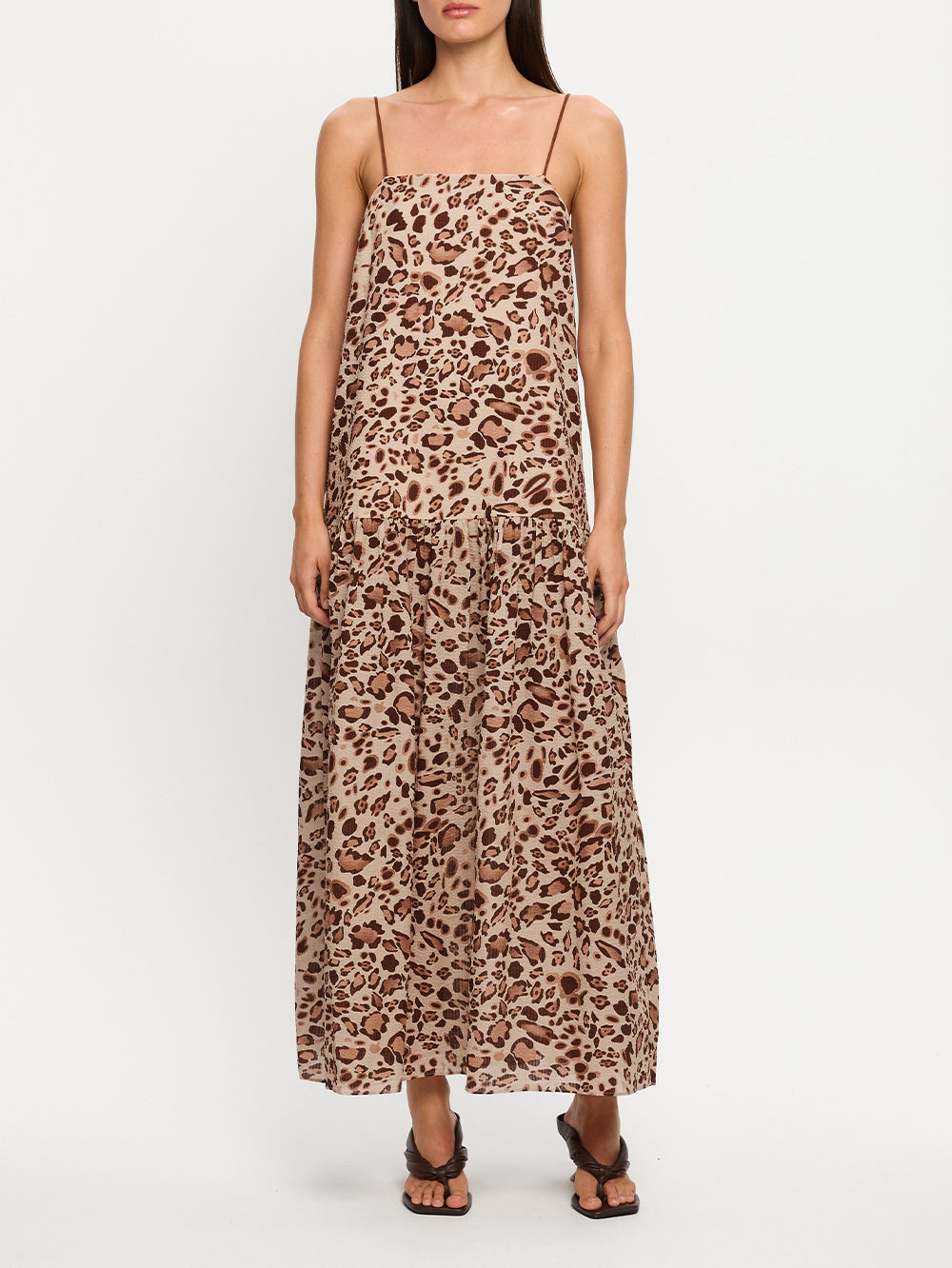 Kivari Paris Strappy Maxi Dress