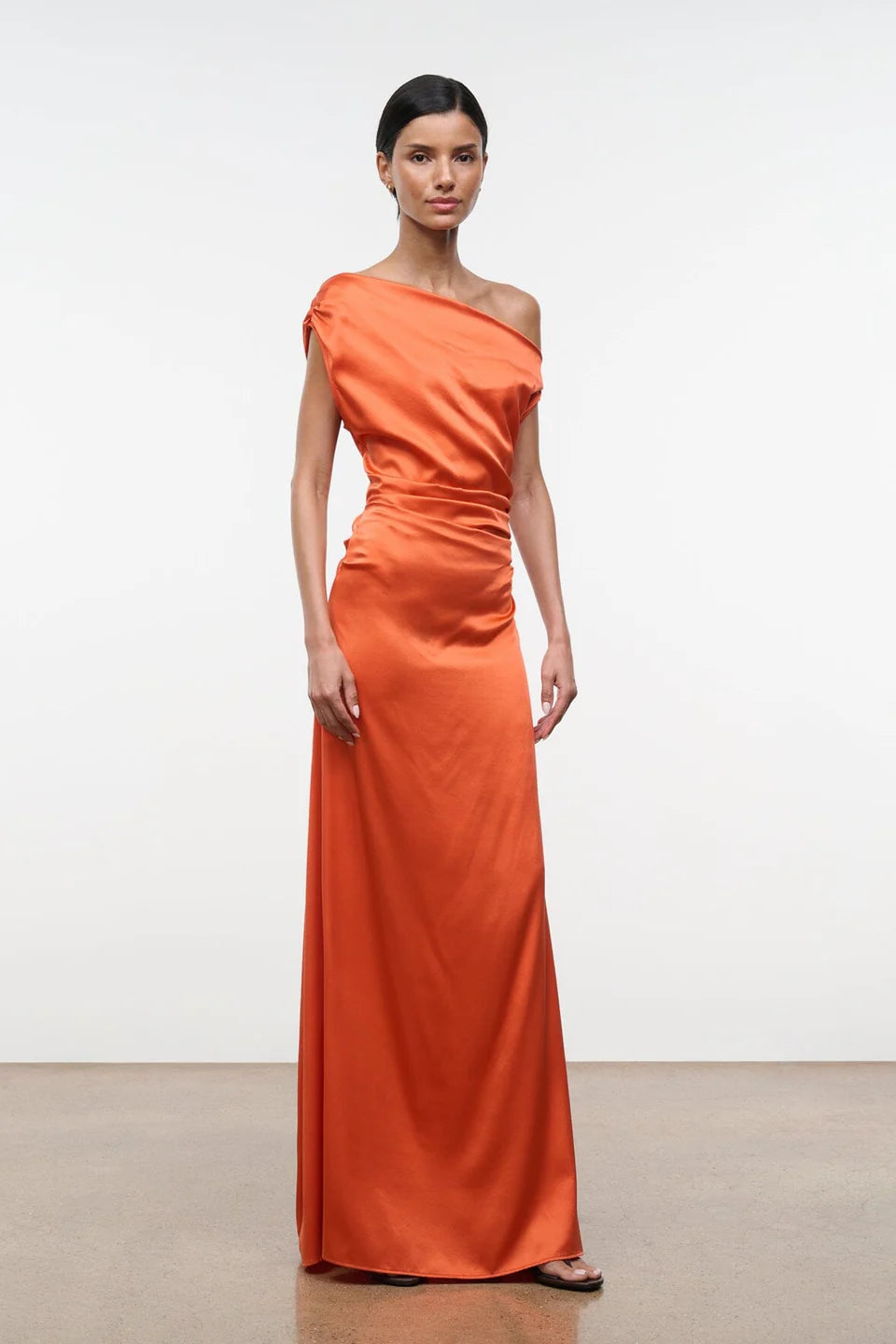 Staud Maxi Phare Silk Dress