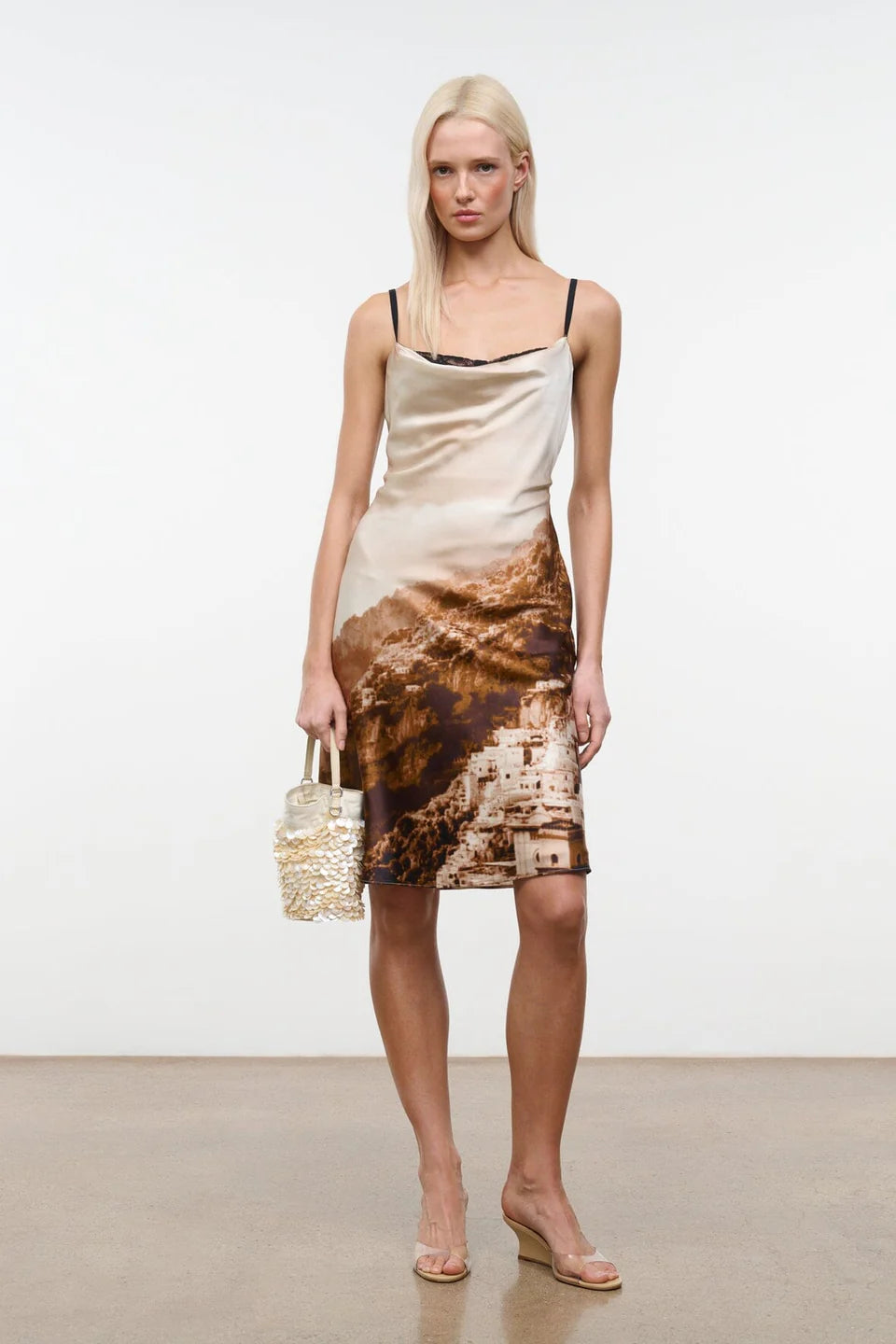 Staud Evangeline Silk Dress