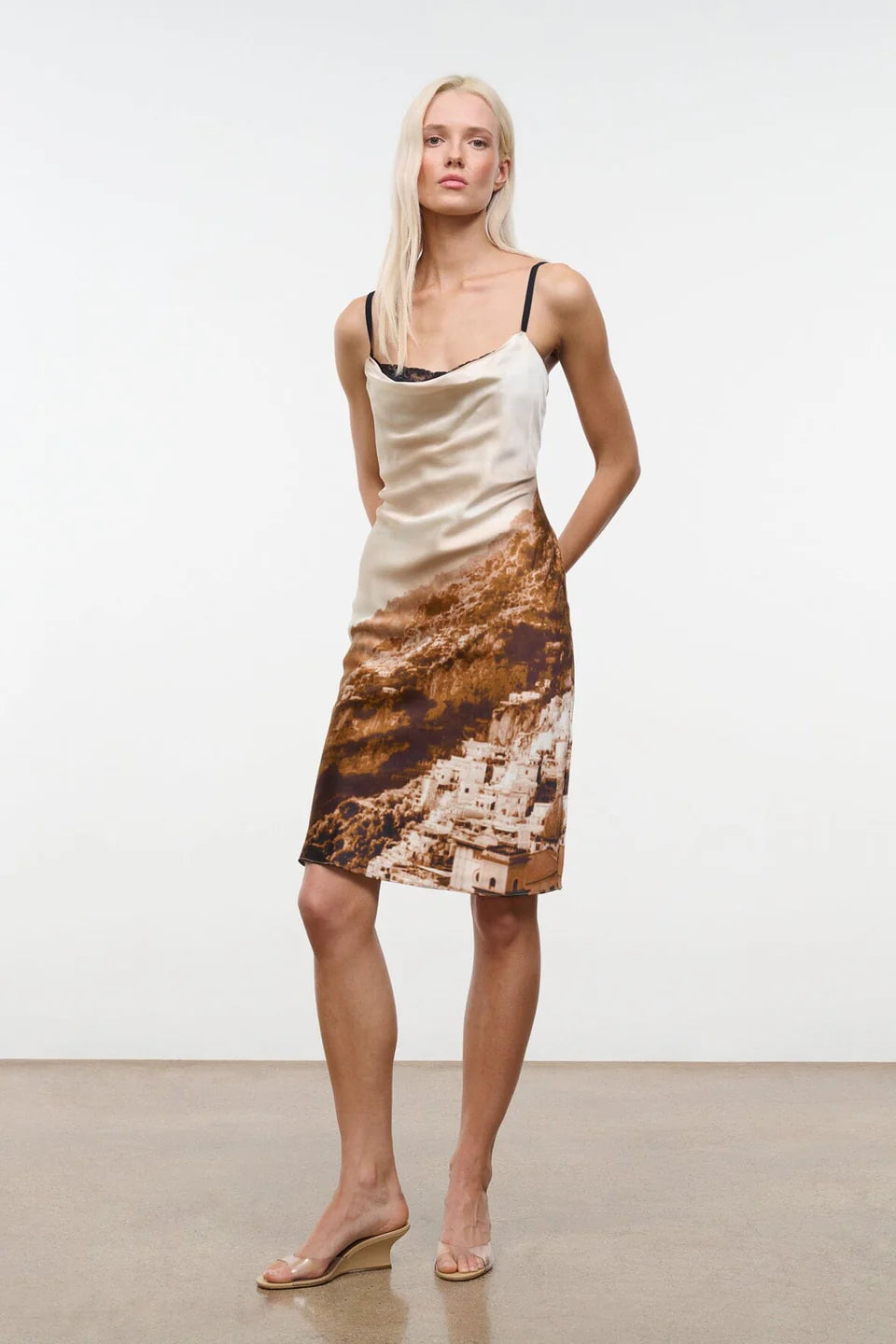 Staud Evangeline Silk Dress