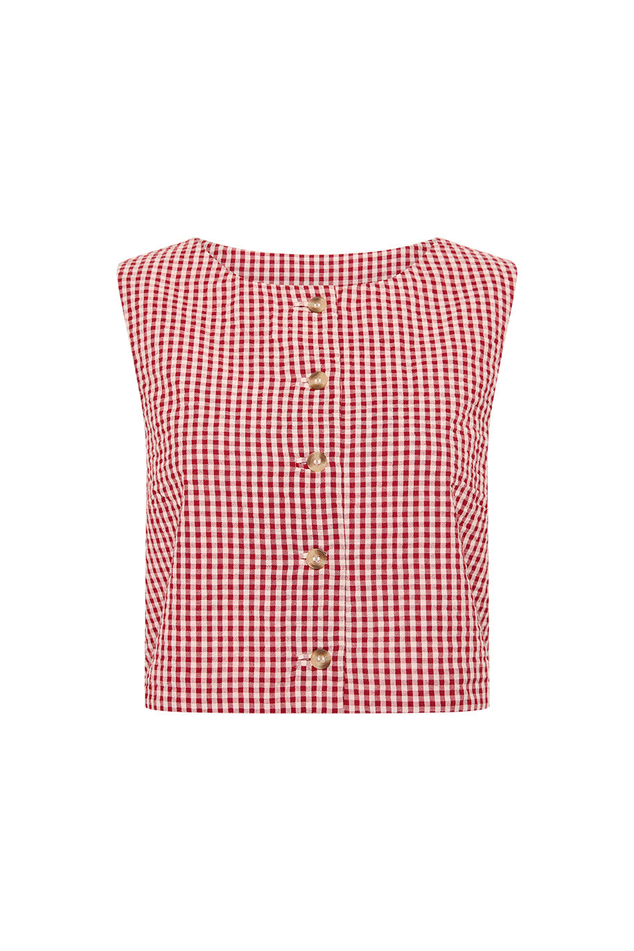 Posse Rosalie Top Rio Top Red Gingham