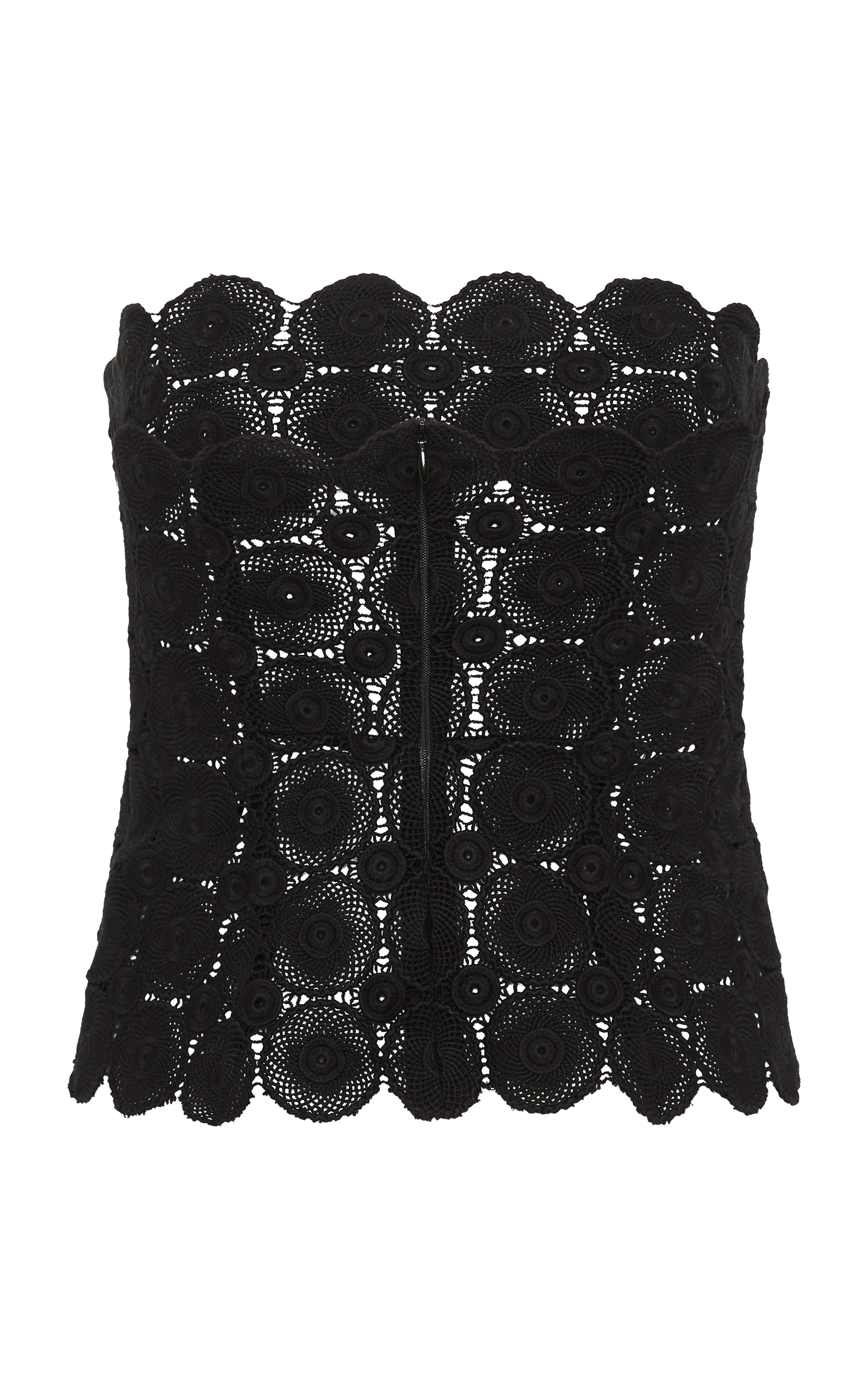 St. Agni Doily Top - Black