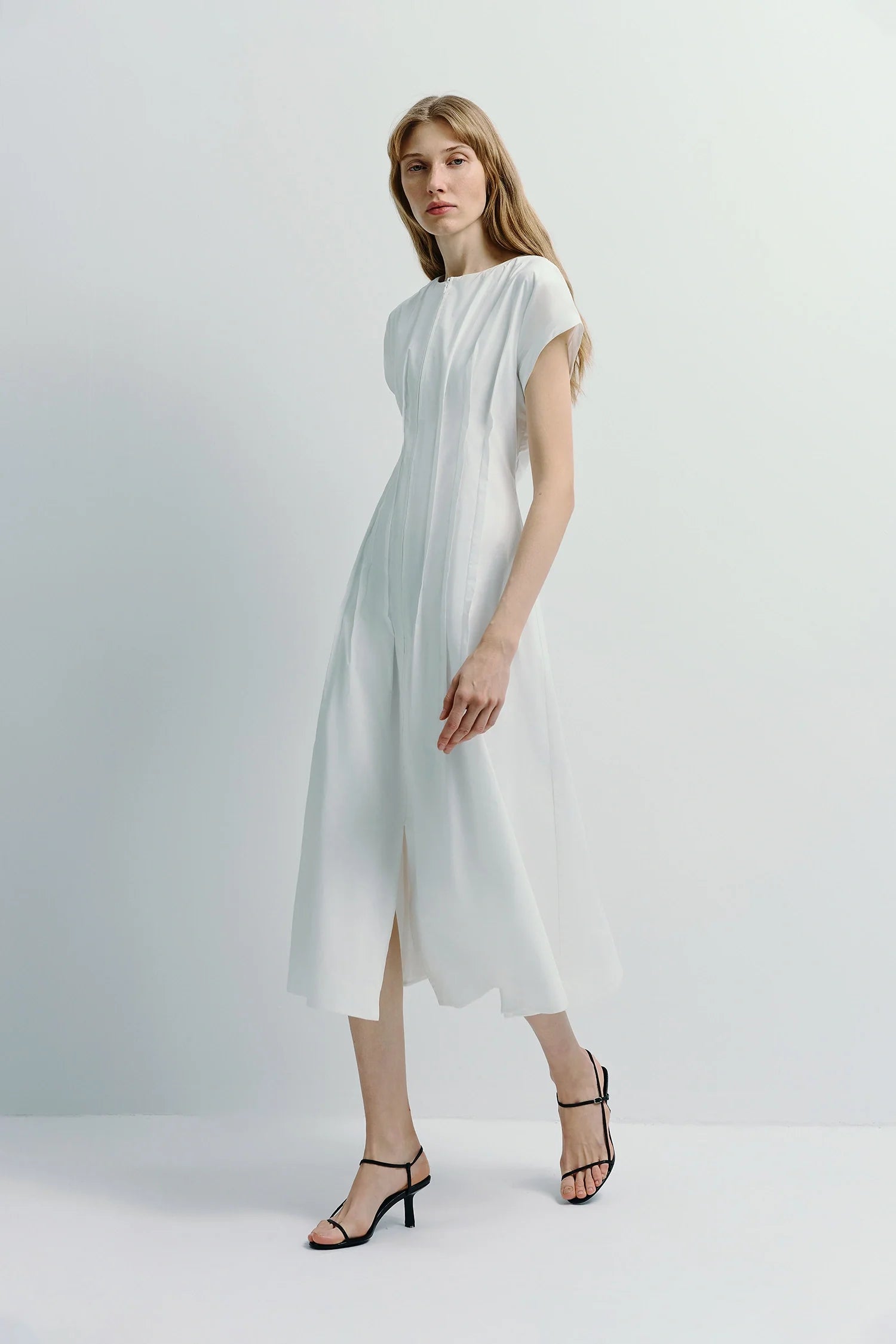 Rue Sophie Verri Pintuck Dress