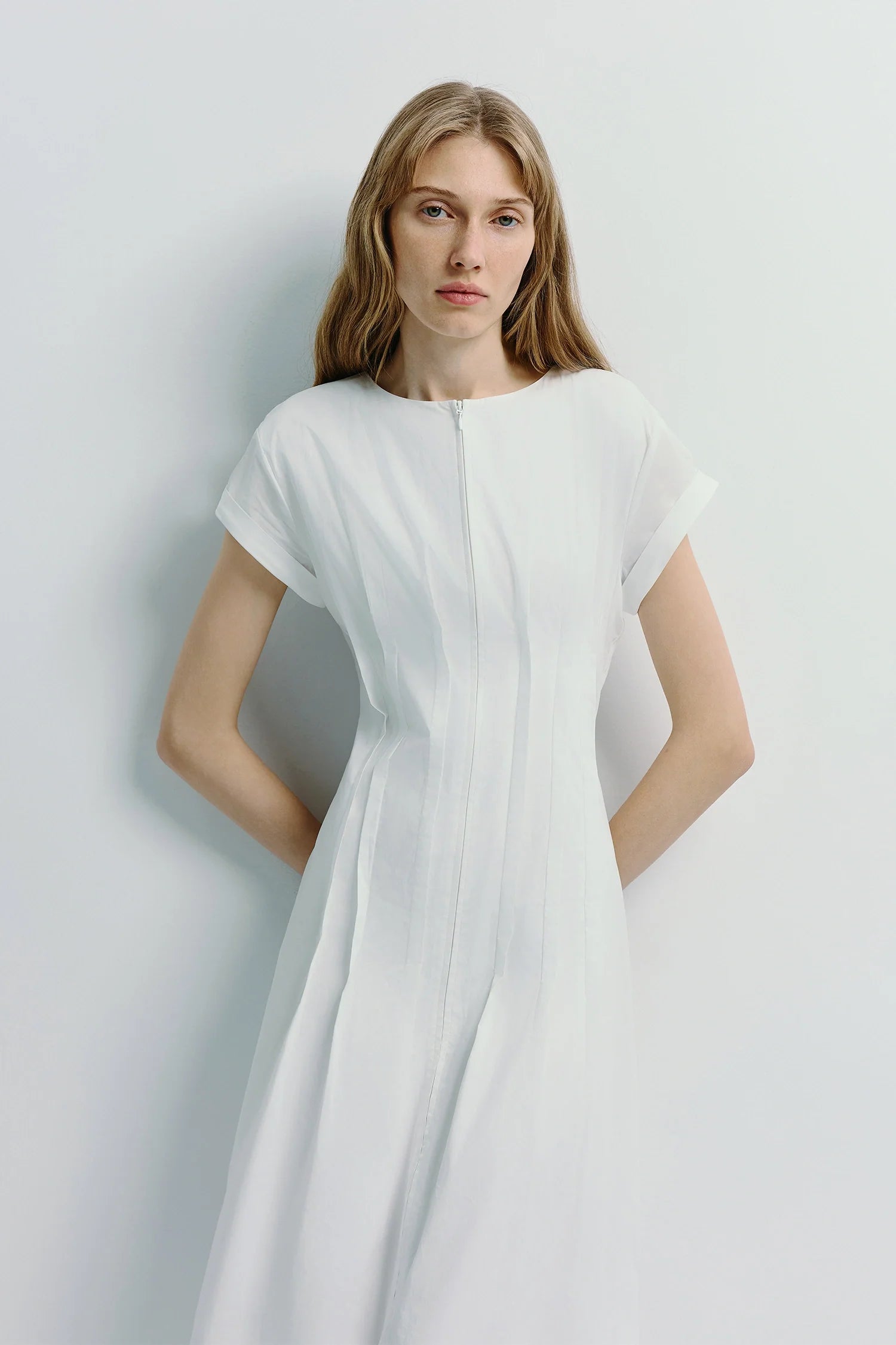 Rue Sophie Verri Pintuck Dress