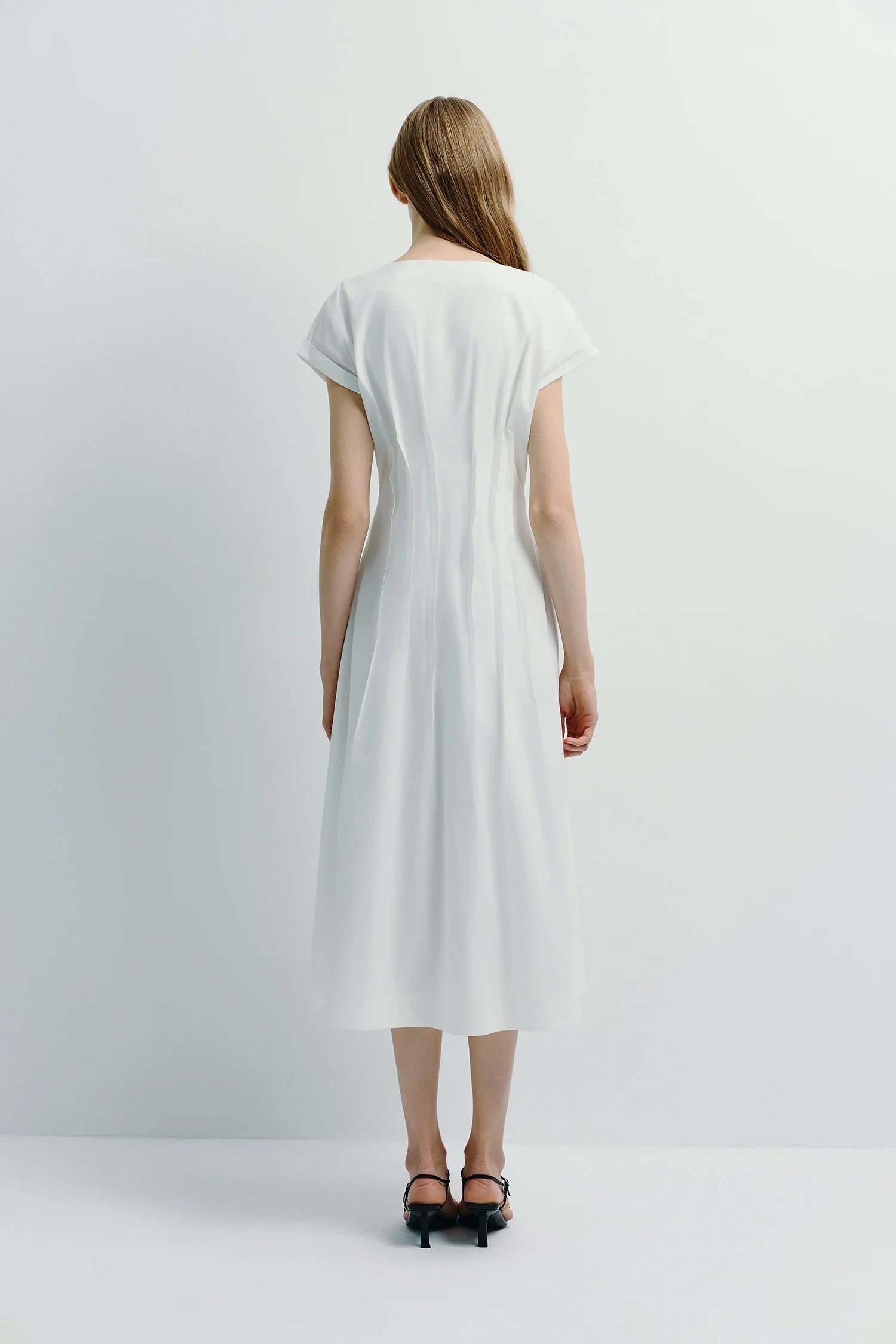 Rue Sophie Verri Pintuck Dress