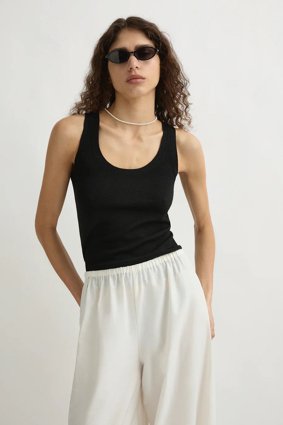 Posse Finley Tank - Black