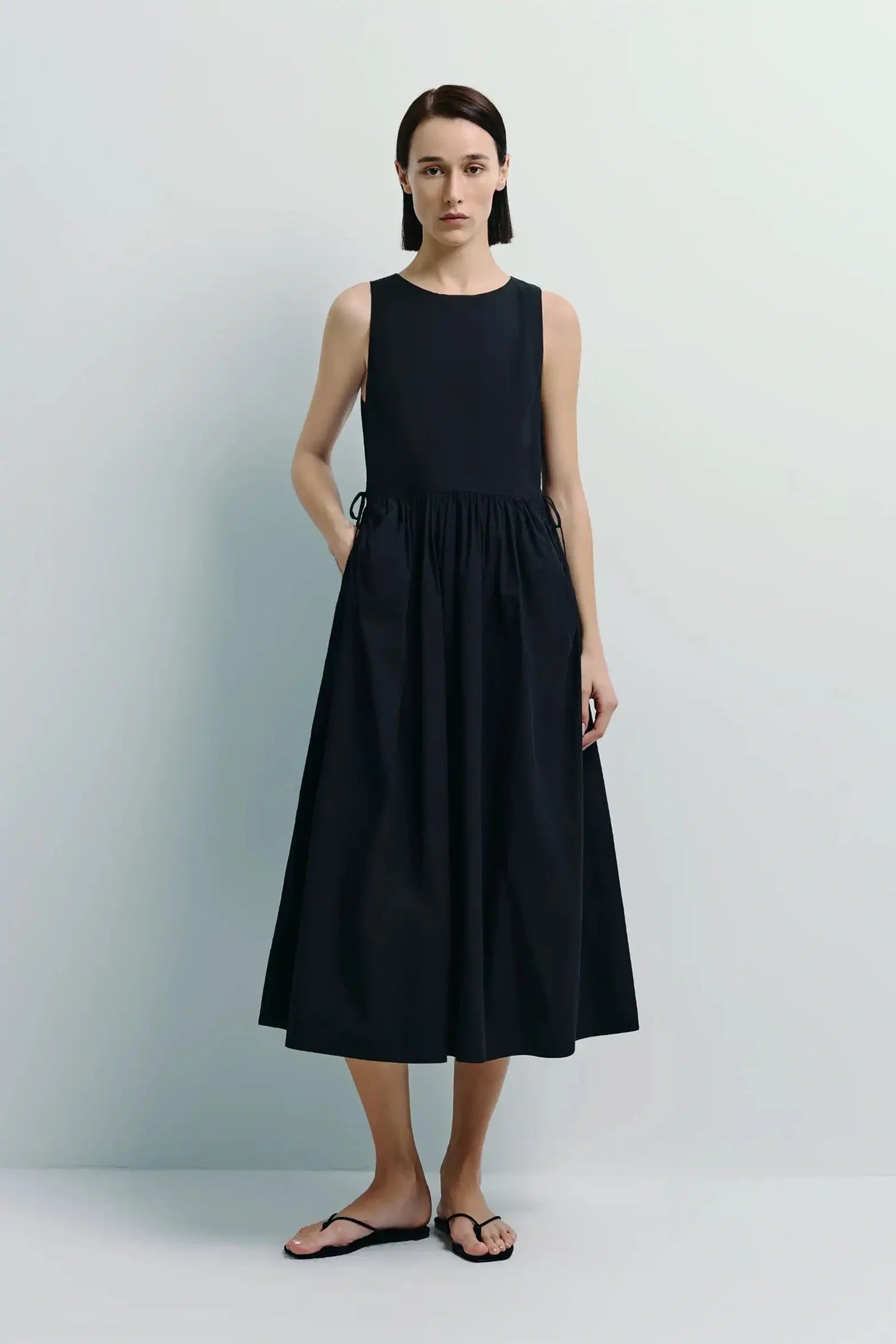 Rue Sophie Tours Gathered Pocket Dress