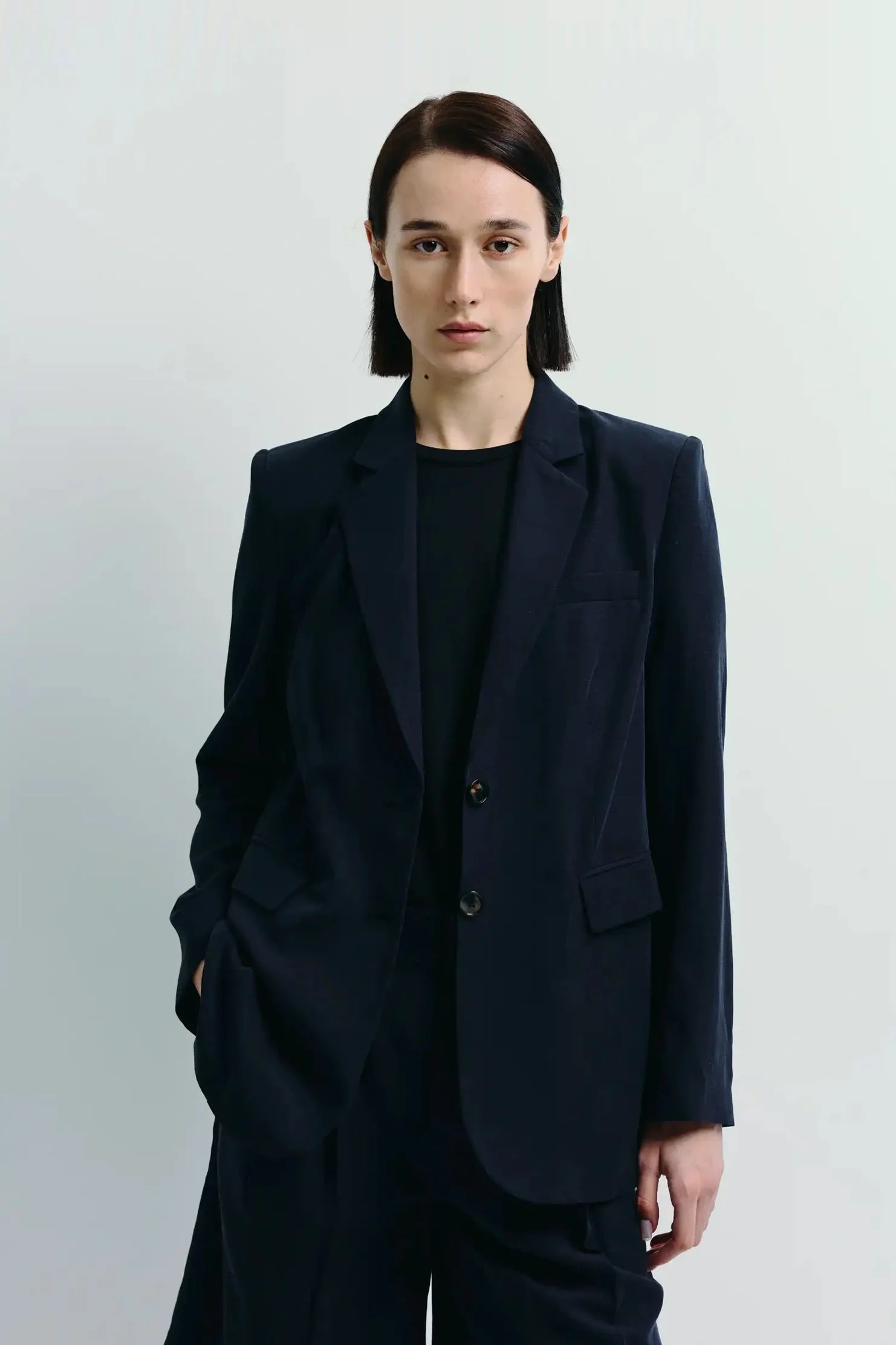 Rue Sophie École Linen Blazer
