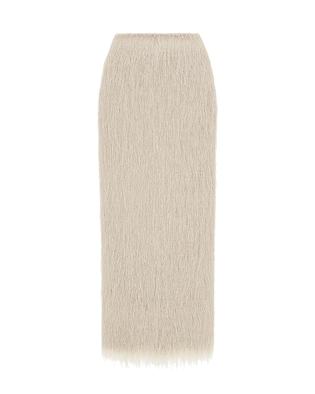 Beatrice B Lurex Fringe Long Skirt