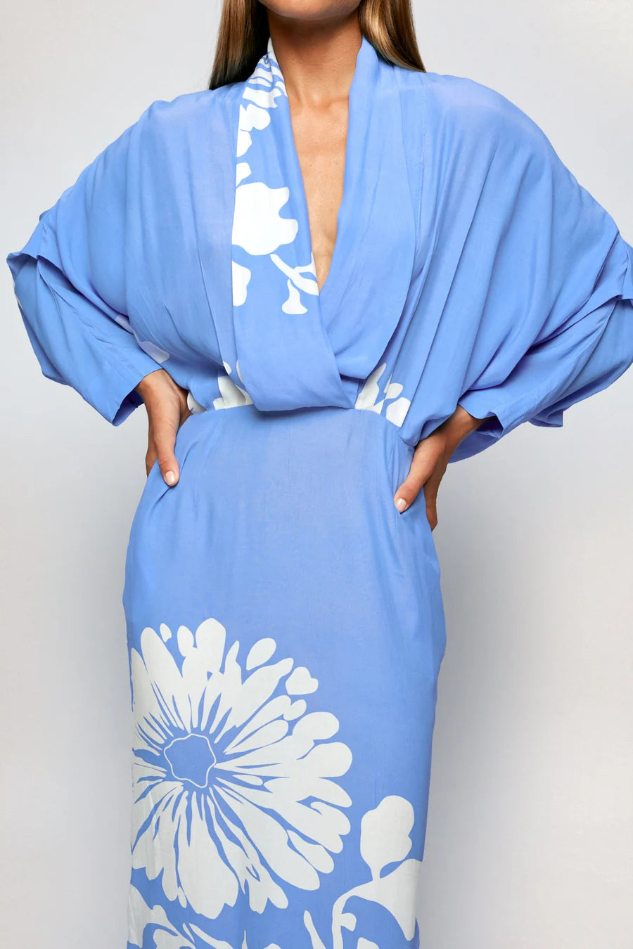 SWF Plunge Dress Rebloom