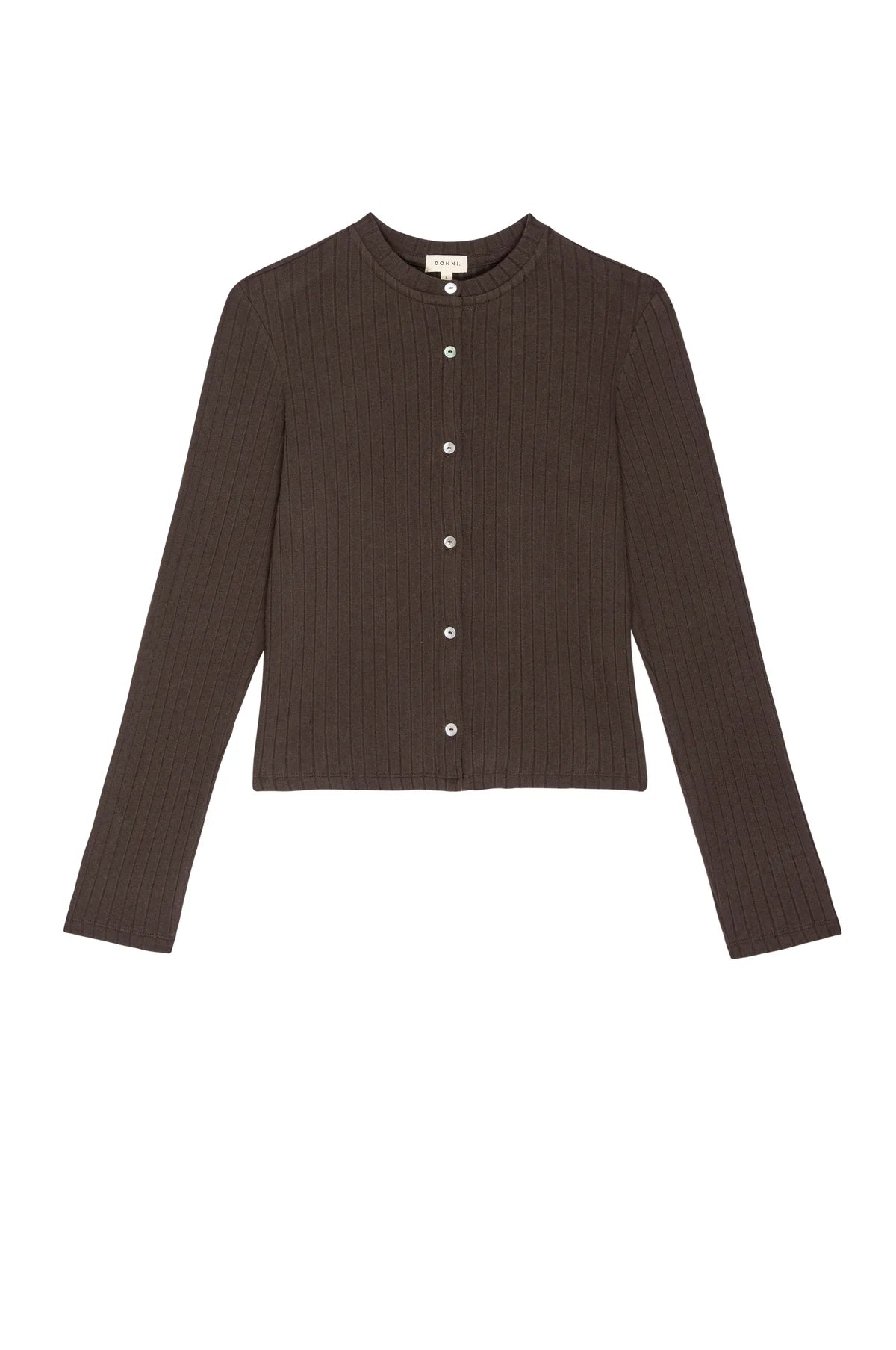 Donni Sweater Rib Cardigan