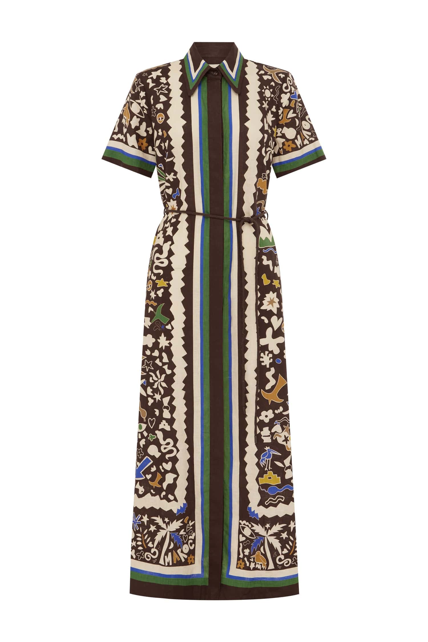 Alemais Maroc Shirtdress