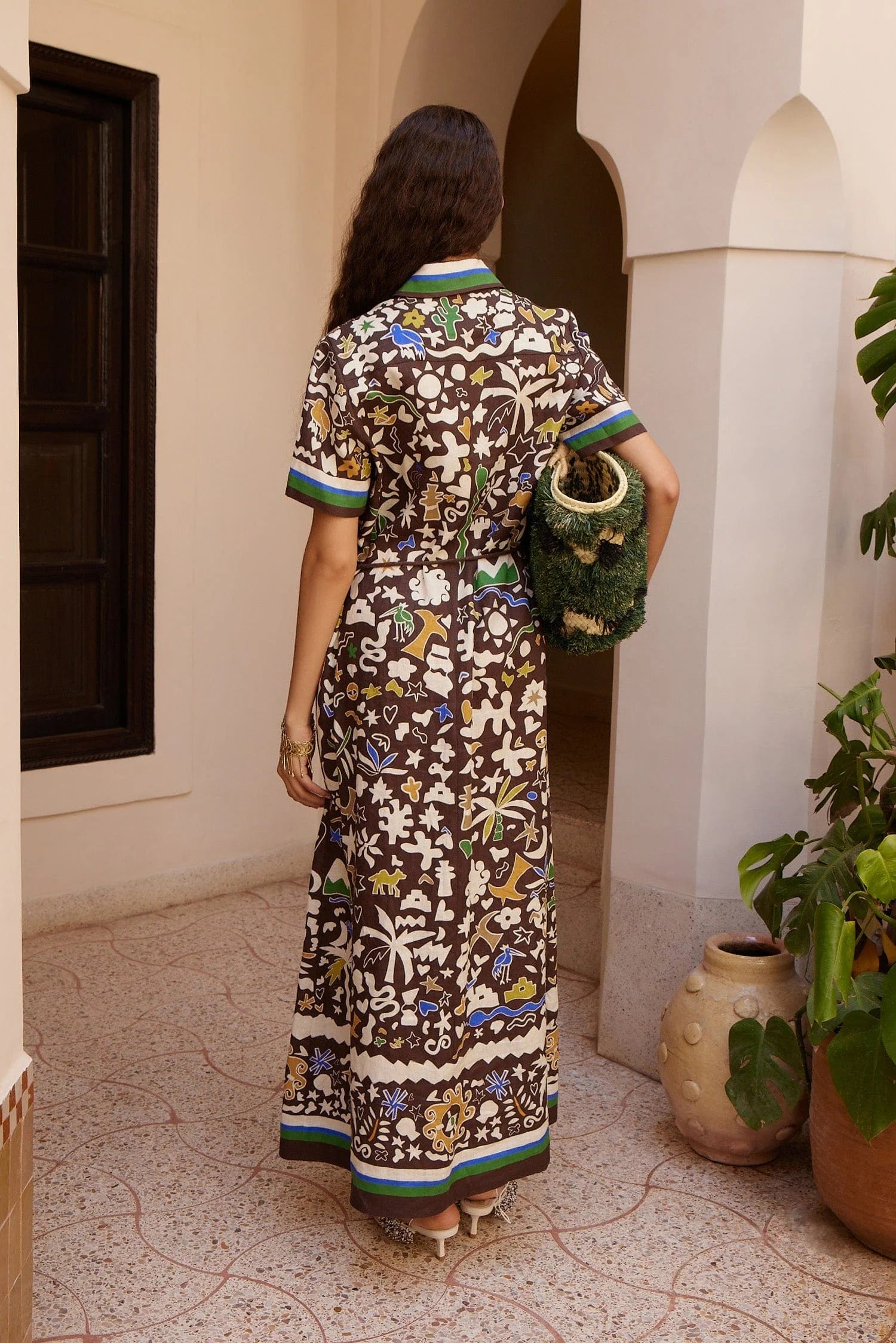Alemais Maroc Shirtdress
