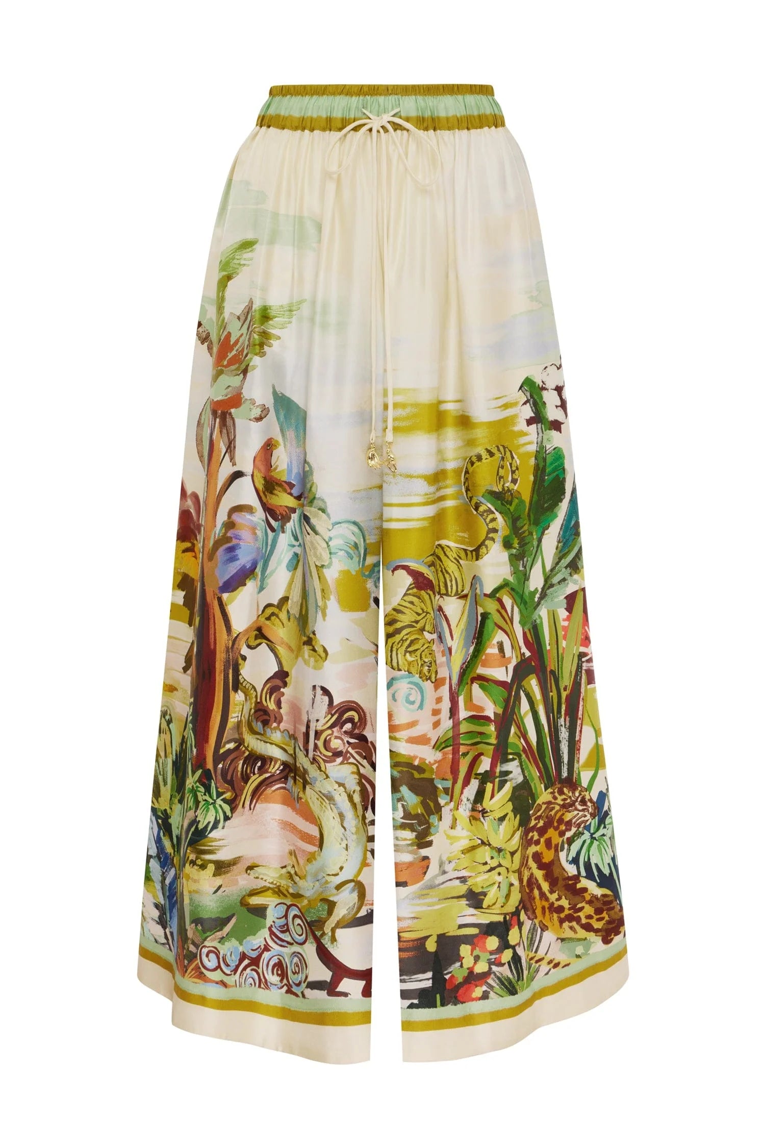 Alemais Jungle Boogie Silk Culotte