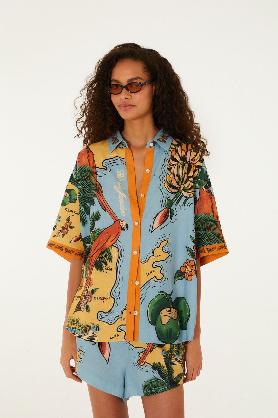 Farm Rio Beaches Path Shirt